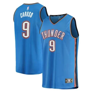 Alex Caruso Oklahoma City Thunder Youth Fast Break Replica Player Jersey Icon Edition Blue Gracieux - Événement exclusif - Soyez l'un des premiers à avoir ce maillot