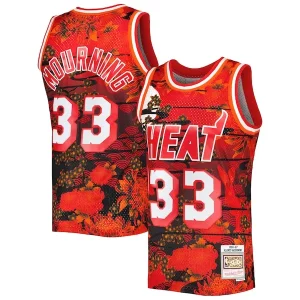 Alonzo Mourning Miami Heat 1996/97 Hardwood Classics Unique Lunar New Year Swingman Jersey Red - Offre spéciale - Achetez maintenant et économisez