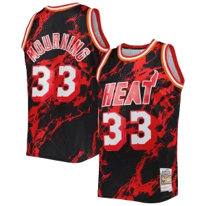 Alonzo Bold Mourning Miami Heat 1996/97 Hardwood Classics Marble Swingman Jersey Black - Pour les amateurs de basketball passionnés - Livraison rapide