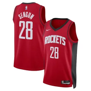 Alperen Sengun Houston Rockets Nike Unisex Swingman Jersey Icon Éclatant Edition Red - Maillot de qualité supérieure - Durable et résistant