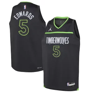 Anthony Edwards Minnesota Superbe Timberwolves Jordan Brand Youth Swingman Jersey Statement Edition Black - Giftez-le à un fan dévoué - Livraison en temps pour les fêtes