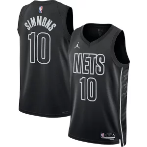 Ben Superbe Simmons Brooklyn Nets Jordan Brand Unisex Swingman Jersey Statement Edition Black - Confort et style combinés - Pour un look exceptionnel