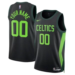 Boston Celtics Nike Unisex Classique 2024/25 Custom Swingman Jersey City Edition Black - Offre spéciale - Achetez maintenant et économisez