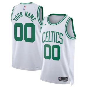 Boston Celtics Nike Unisex Swingman Custom Élégant Jersey White Association Edition - Nouvelle arrivée - Êtes-vous prêt pour la saison ?