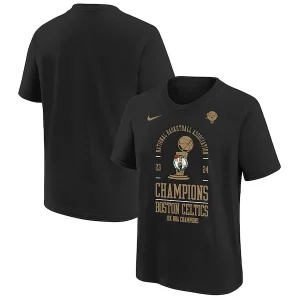 Boston Celtics Nike Youth 18 Time NBA Finals Champions Locker Room Splendide T Shirt Black - Dernières unités - Ne manquez pas cette opportunité