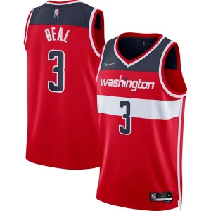 Bradley Beal Washington Wizards Nike Splendide 2021/22 Diamond Swingman Jersey Icon Edition Red - Confort et style combinés - Pour un look exceptionnel