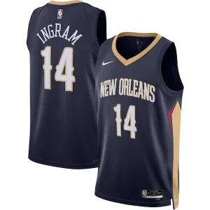 Brandon Ingram New Orleans Pelicans Nike Unisex Swingman Jersey Icon Notable Edition Navy - Maillot de collection - Un bijou pour les amateurs