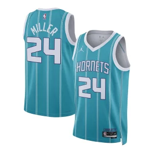 Brandon Miller Charlotte Hornets Nike Unisex 2023 NBA Incontournable Draft Swingman Jersey Icon Edition Teal - Édition limitée - Uniques dans leur genre