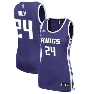 Buddy Hield Sacramento Kings adidas Women's Road Replica Jersey Exceptionnel Purple - Vêtement de fan emblématique - Montrez votre amour pour l'équipe