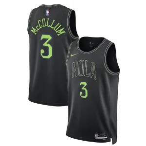 CJ McCollum New Orleans Pelicans Nike Unisex 2023/24 Swingman Jersey Black Notable City Edition - Édition commemorative - Souvenez-vous des moments inoubliables
