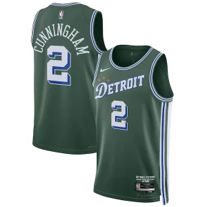 Cade Cunningham Exquisite Detroit Pistons Nike Unisex 2022/23 Swingman Jersey City Edition Green - Idéal pour les collectionneurs - Qualité premium garantie