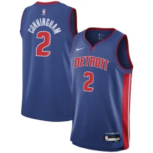 Cade Cunningham Vibrant Detroit Pistons Nike Youth Swingman Jersey Icon Edition Blue - Fait à la main - Un produit unique et de qualité