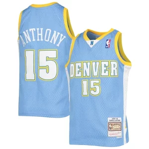 Carmelo Anthony Denver Nuggets Youth 2003 04 Gracieux Hardwood Classics Swingman Jersey Powder Blue - Dernières unités - Ne manquez pas cette opportunité