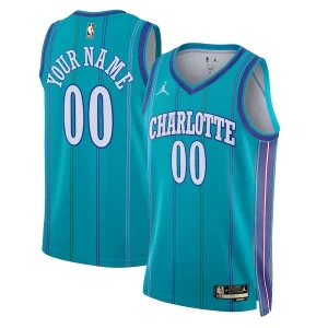 Charlotte Hornets Jordan Dashing Brand Unisex 2023/24 Custom Swingman Jersey Classic Edition Teal - Offre d'achat groupé - Achetez avec vos amis et économisez