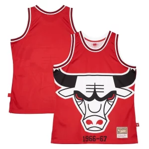 Chicago Bulls Collectible Hardwood Classics Blown Out Fashion Jersey Red - Fait à la main - Un produit unique et de qualité