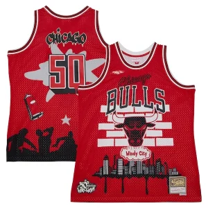 Chicago Bulls x Tats Cru Hardwood Exquisite Classics Fashion Jersey Red - Idéal pour les collectionneurs - Qualité premium garantie
