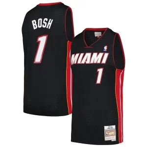 Chris Bosh Exquisite Miami Heat 2012/13 Hardwood Classics Swingman Jersey Black - Design innovant - Écarte-vous du commun des mortels