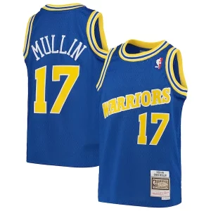 Chris Mullin Golden State Warriors Youth 1993/94 Hardwood Classics Swingman Jersey Stylish Royal - Maillot de qualité supérieure - Durable et résistant