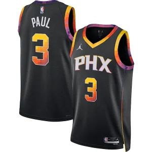 Chris Paul Phoenix Suns Jordan Brand Unisex Swingman Jersey Statement Edition Exclusif Black - Vêtement de fan emblématique - Montrez votre amour pour l'équipe