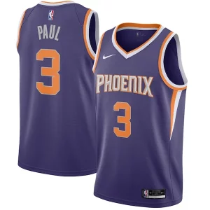 Chris Paul Phoenix Charming Suns Nike 2020/21 Swingman Jersey Purple Icon Edition - Promotion limitée - Profitez de la réduction avant qu'elle ne soit terminée