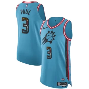 Chris Paul Phoenix Suns Nike 2022/23 Authentic Uniques Jersey City Edition Turquoise - Livraison gratuite - Économisez sur les frais d'expédition
