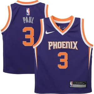 Chris Paul Phoenix Suns Nike Preschool 2021/22 Replica Personalisable Jersey Icon Edition Purple - Événement exclusif - Soyez l'un des premiers à avoir ce maillot