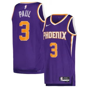 Chris Paul Phoenix Suns Nike Unisex Swingman Personalisable Jersey Icon Edition Purple/White - Idéal pour les collectionneurs - Qualité premium garantie