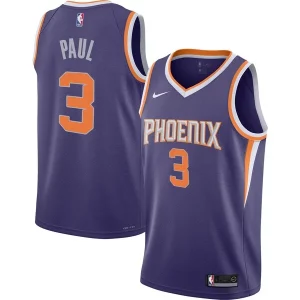 Chris Paul Phoenix Suns Bold Nike Youth Swingman Jersey Icon Edition Purple/White - Pour les joueurs de basketball amateurs - Adapté à tous les styles de jeu