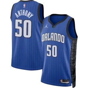 Cole Anthony Orlando Magic Jordan Brand Unisex Swingman Jersey Statement Edition Personalisable Blue - Style contemporain - Restez à la mode avec ce maillot