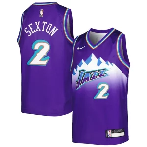 Collin Sexton Utah Notable Jazz Nike Youth 2022/23 Swingman Jersey City Edition Purple - Garantie satisfaction - Si vous n'êtes pas satisfait