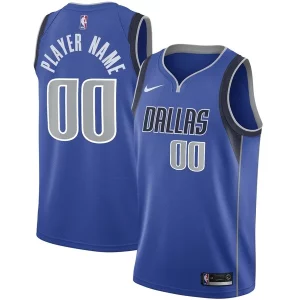 Dallas Élégant Mavericks Nike Swingman Custom Jersey Blue Icon Edition - Parfait pour le match jour - Montrez votre support avec style