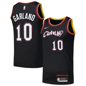Darius Garland Cleveland Cavaliers Nike Swingman Player Jersey City Edition Black Prime - Parfait pour le match jour - Montrez votre support avec style