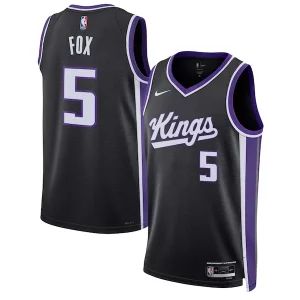 De'Aaron Notable Fox Sacramento Kings Nike Unisex Swingman Jersey Icon Edition Black/White - Collectionner ce maillot rare - Augmentez la valeur de votre collection