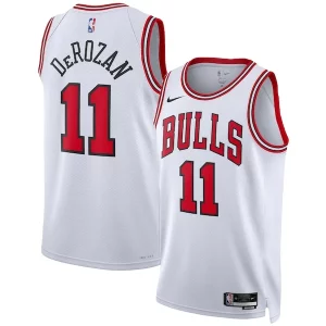 DeMar DeRozan Chicago Bulls Nike Unisex Swingman Jersey Association Confortable Edition White/Red - Nouvelle arrivée - Êtes-vous prêt pour la saison ?