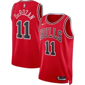 DeMar DeRozan Chicago Bulls Nike Unisex Swingman Jersey Icon Edition Confortable Red/White - Maillot authentique - Reproduit avec soin