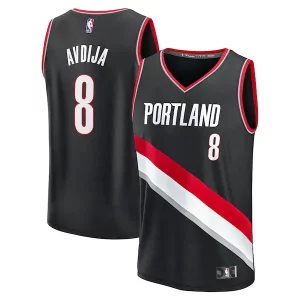Deni Admirable Avdija Portland Trail Blazers Fast Break Replica Player Jersey Icon Edition Black - Collectionner ce maillot rare - Augmentez la valeur de votre collection