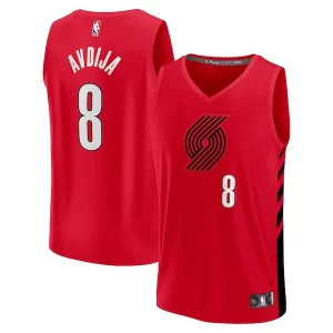 Deni Avdija Portland Trail Blazers Youth Fast Exclusif Break Player Jersey Statement Edition Red - Vêtement de fan emblématique - Montrez votre amour pour l'équipe
