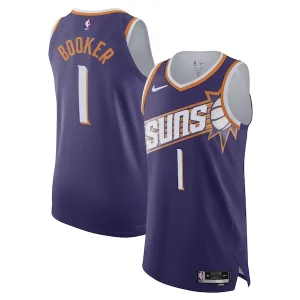 Devin Classique Booker Phoenix Suns Nike Authentic Jersey Icon Edition Purple - Maillot authentique - Reproduit avec soin