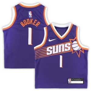 Devin Booker Phoenix Suns Nike Toddler Swingman Haut de gamme Player Jersey Icon Edition Purple - Maillot authentique - Reproduit avec soin
