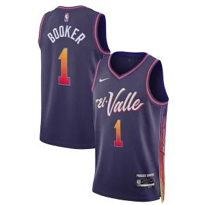 Devin Booker Phoenix Suns Nike Unisex 2023/24 Classique Swingman Jersey Purple City Edition - Dernières unités - Ne manquez pas cette opportunité