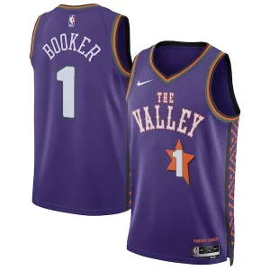 Devin Booker Phoenix Suns Nike Unisex 2024/25 Swingman Player Authentique Jersey City Edition Purple - Événement exclusif - Soyez l'un des premiers à avoir ce maillot