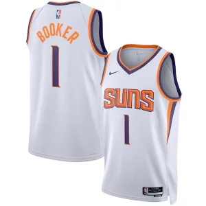 Devin Splendide Booker Phoenix Suns Nike Unisex Swingman Jersey Association Edition White/Purple - Design innovant - Écarte-vous du commun des mortels