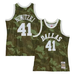 Dirk Nowitzki Dallas Mavericks Commémoratif Hardwood Classics 1998/99 Ghost Green Swingman Jersey Camo - Offre d'achat groupé - Achetez avec vos amis et économisez
