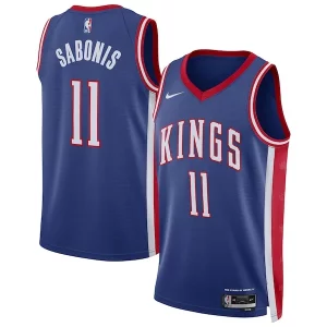 Domantas Sabonis Sacramento Kings Nike Unisex Stylish 2024/25 Swingman Player Jersey City Edition Blue - Maillot de championnat - Revivez les victoires glorieuses