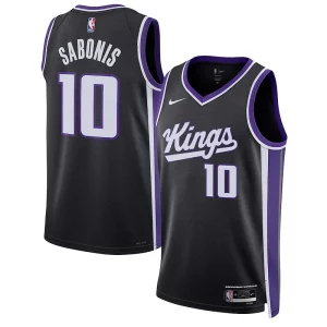 Domantas Sabonis Sacramento Kings Nike Unisex Swingman Superbe Jersey Association Edition Black - Stock limité - Commandez vite votre maillot exclusif