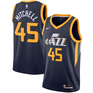 Donovan Mitchell Utah Jazz Nike Collectible 2020/21 Swingman Jersey Navy Icon Edition - Idéal pour les collectionneurs - Qualité premium garantie