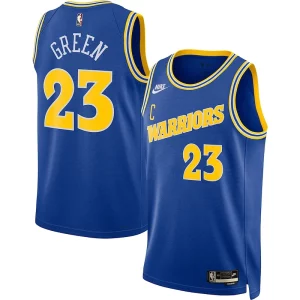 Draymond Green Golden State Captivant Warriors Nike Swingman Jersey Classic Edition Blue - Vêtement de fan emblématique - Montrez votre amour pour l'équipe