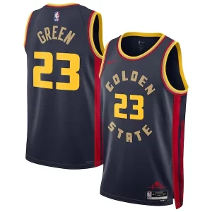 Draymond Green Golden State Warriors Nike Unisex 2024/25 Swingman Player Jersey City Edition Navy Uniques - Maillot authentique - Reproduit avec soin