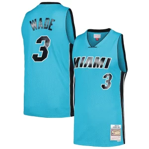Dwyane Wade Tendance Miami Heat Hardwood Classics 2005/06 Tropical Swingman Jersey Blue - Garantie satisfaction - Si vous n'êtes pas satisfait