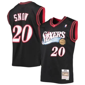 Eric Snow Philadelphia 76ers 2000/01 Hardwood Confortable Classics Swingman Jersey Black - Événement exclusif - Soyez l'un des premiers à avoir ce maillot